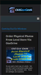 Mobile Screenshot of oldguygeek.com